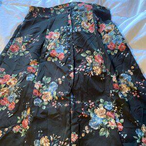 Vintage floral skirt